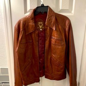 Vintage leather jacket - woman’s